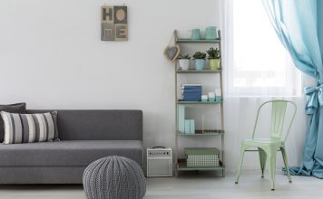 Werk je interieur af met de juiste gordijnen moderne woonkamer met gordijnen