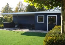 Het inrichten van je tuinhuis met overkapping tuinhuis met overkapping