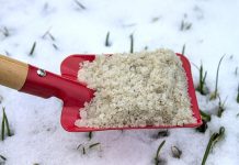 Praktische gadgets voor in huis & tuin schep met strooizout