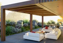 Wees ook in de tuin de warmte een stapje voor overkapping zomer